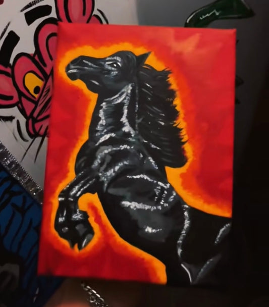Fire horse